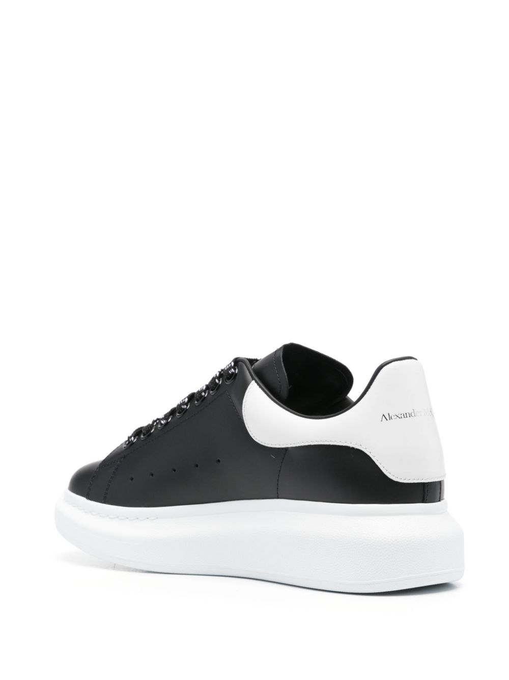 ALEXANDER MCQUEEN - Oversized black sneakers