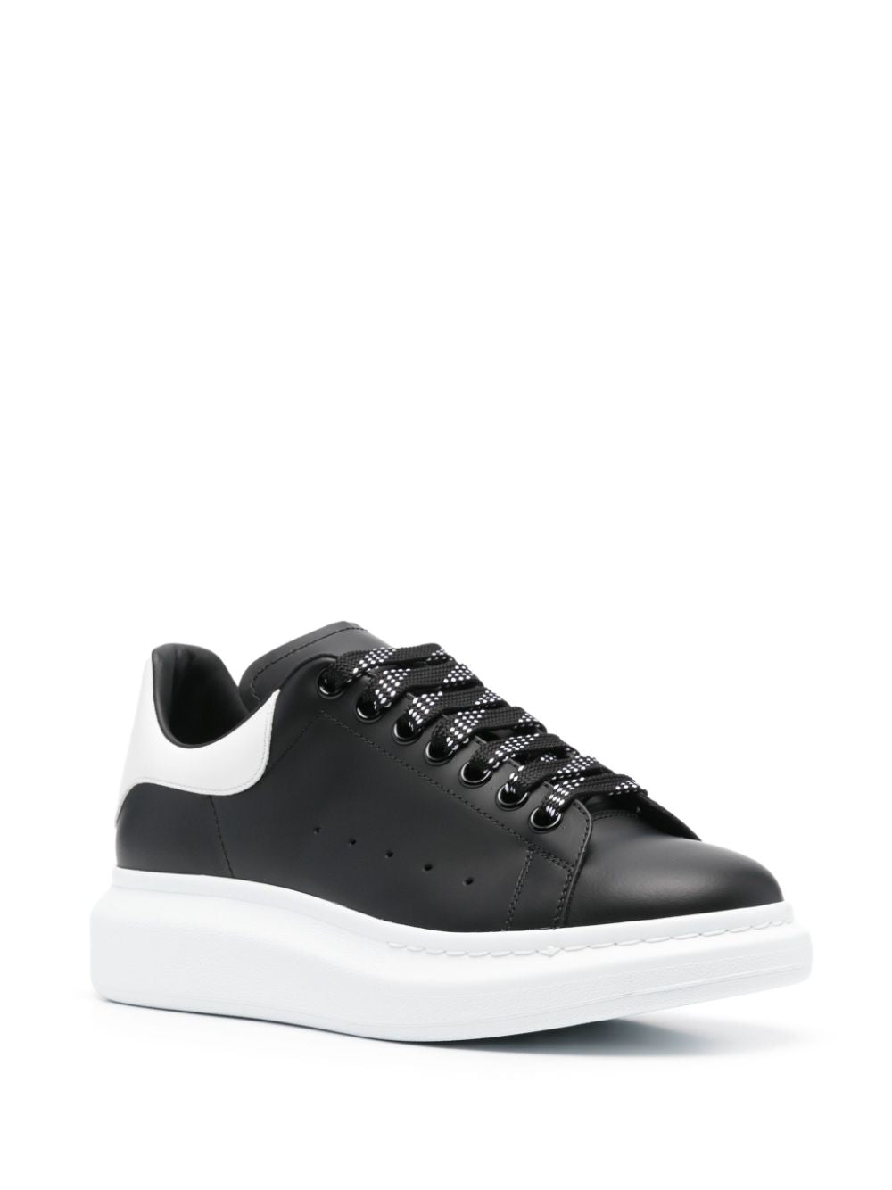 ALEXANDER MCQUEEN - Oversized black sneakers