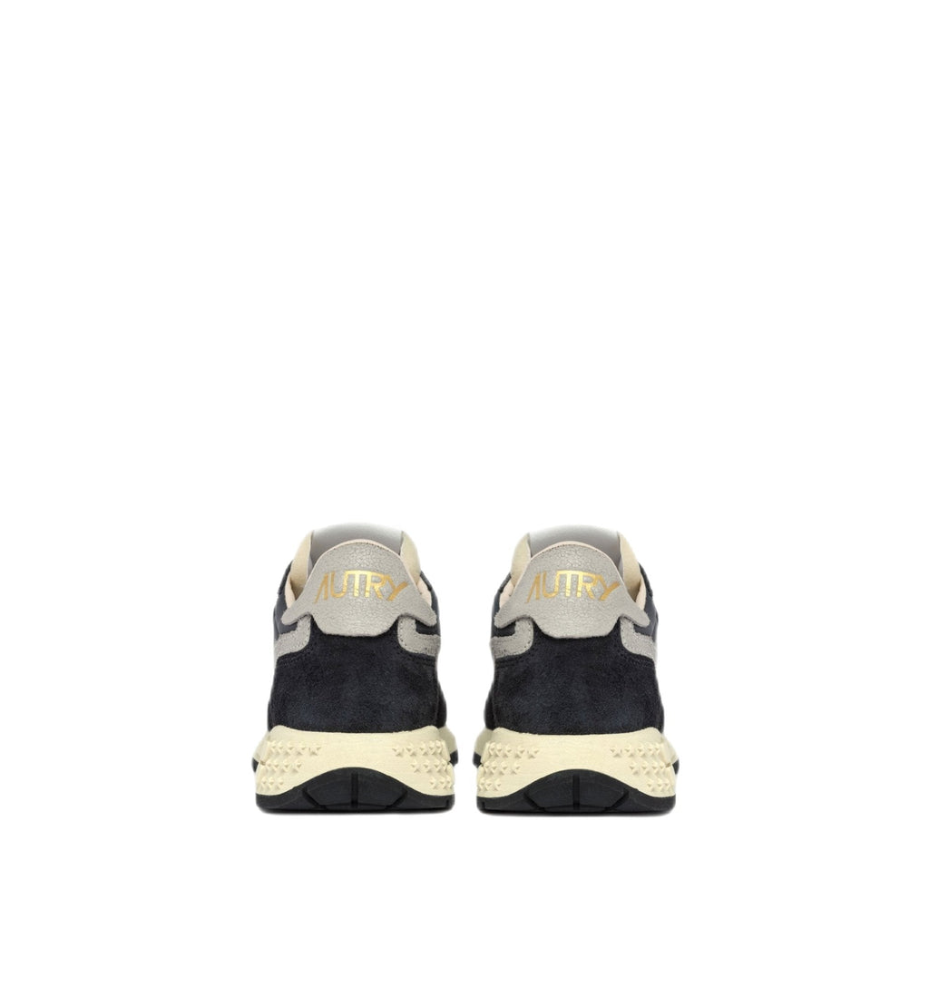 AUTRY - Reelwind low-top sneakers in black nylon and suede
