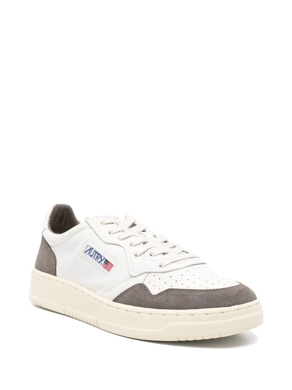 AUTRY - Medalist low Sneakers Grey and White