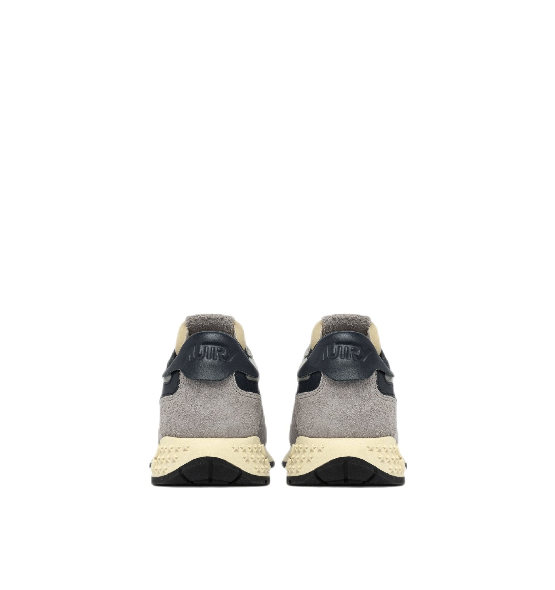 AUTRY - Reelwind low-top sneakers in grey suede and nylon