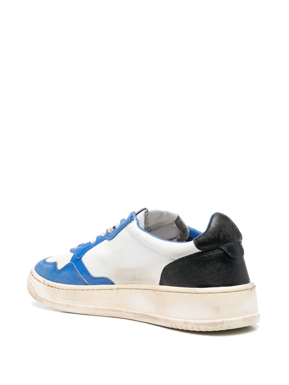 Autry Medalist Super Vintage sneakers in white, blue and black leather