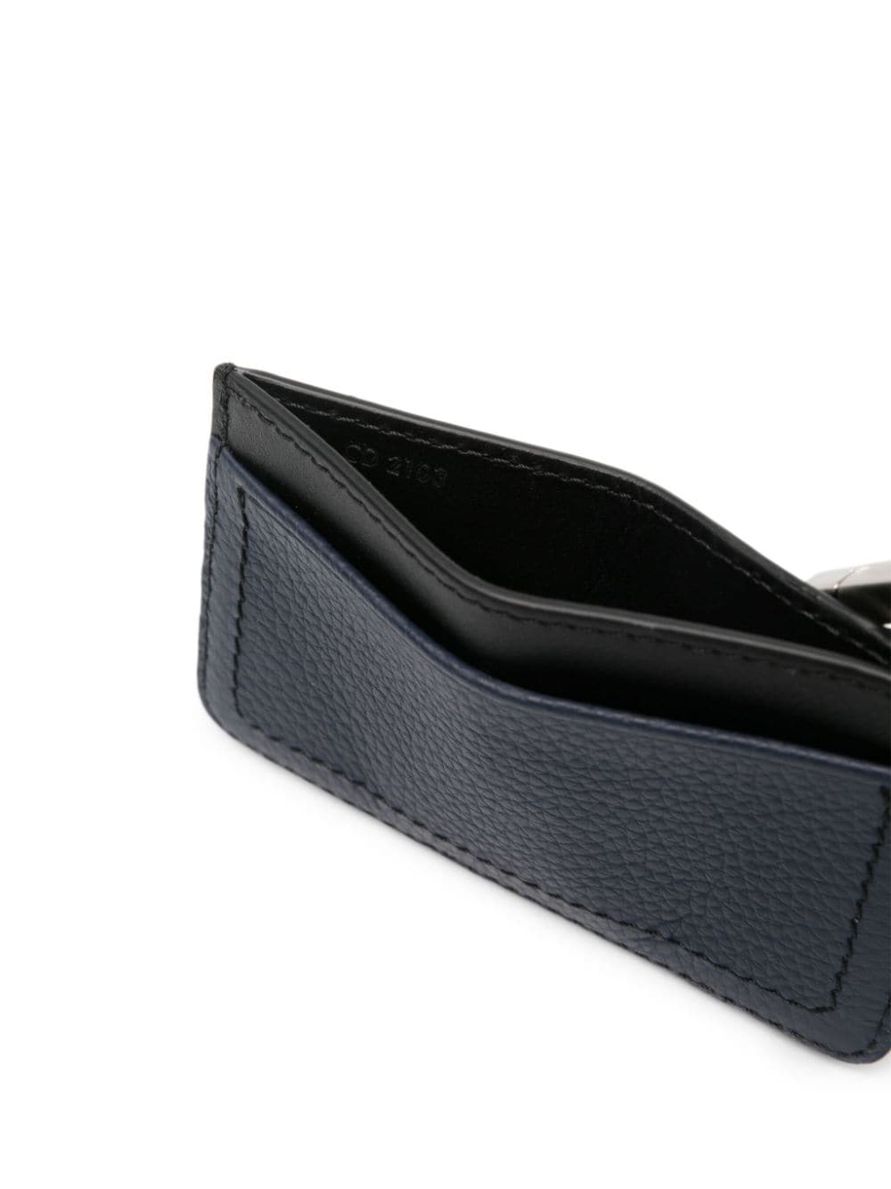 Jacquemus Le Porte-cartes black/blue Cuerda