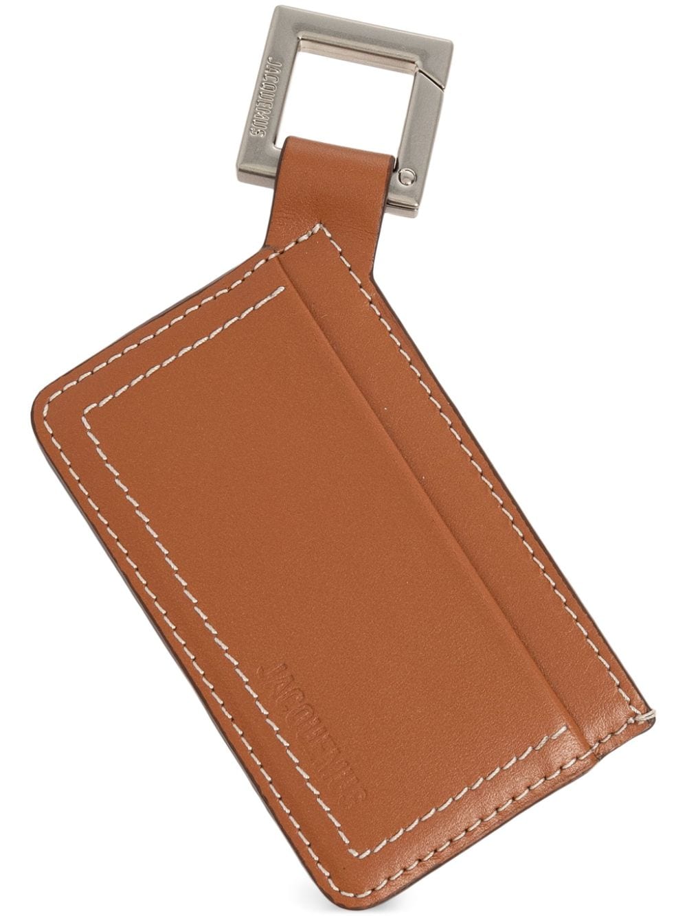 JACQUEMUS - Cuerda card holder cognac