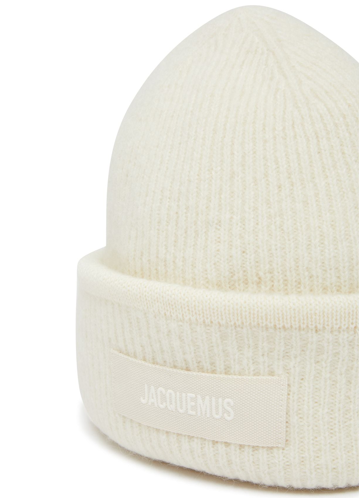 Jacquemus - Le Bonnet Gros Grain off-white
