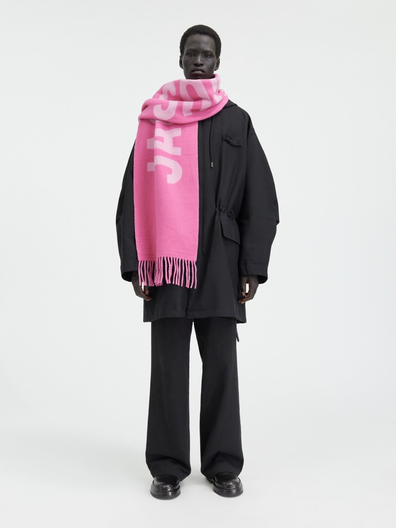 JACQUEMUS - The Jacquemus Multi-Pink Scarf