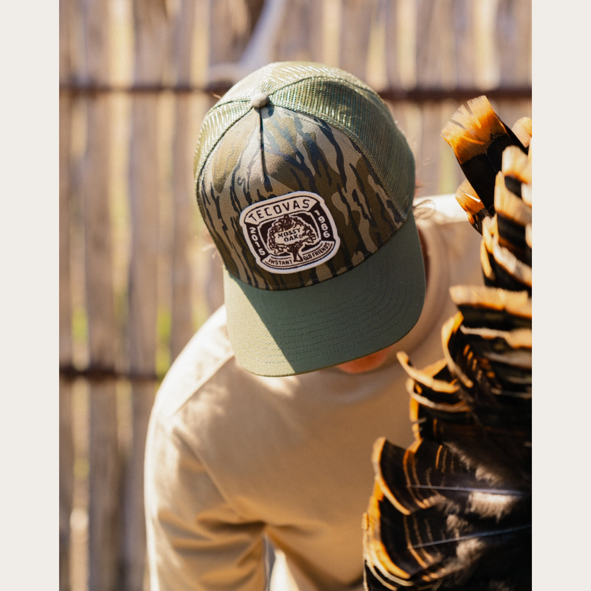Tecovas x Mossy Oak Bottomland Trucker