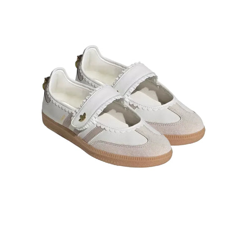 Adidas Samba Jane Frill Pack Ruffle White Cream Womens