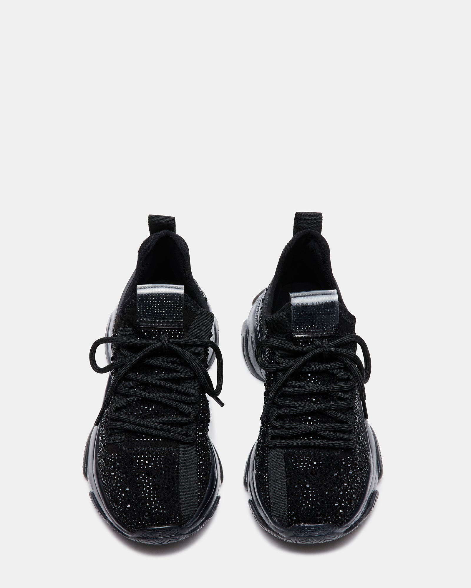 STEVE MADDEN - MAXIMA BLACK RHINESTONES